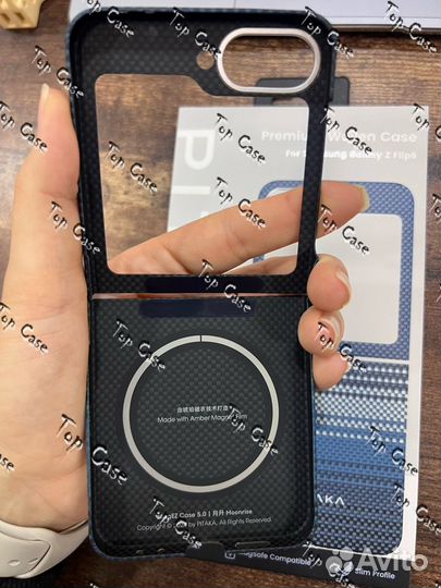 Чехол pitaka MagEZ Case 5 Samsung Flip 6 Moonrise