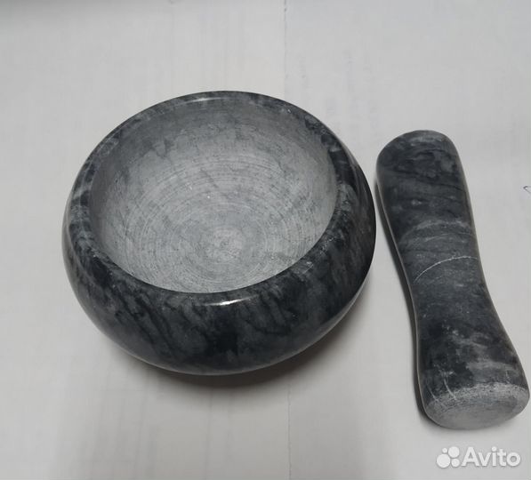 Ступка мраморная пестик, 48593