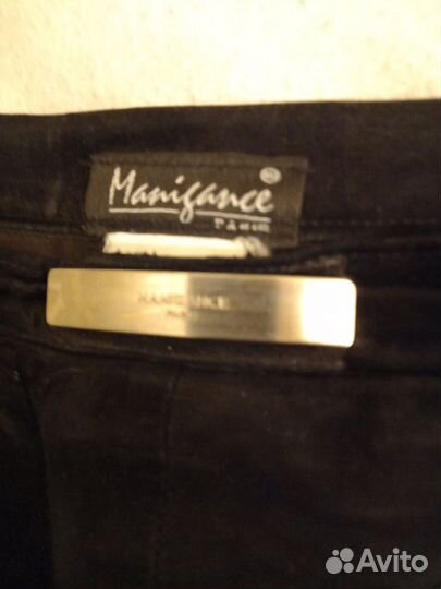 Бриджи из натуральной замши