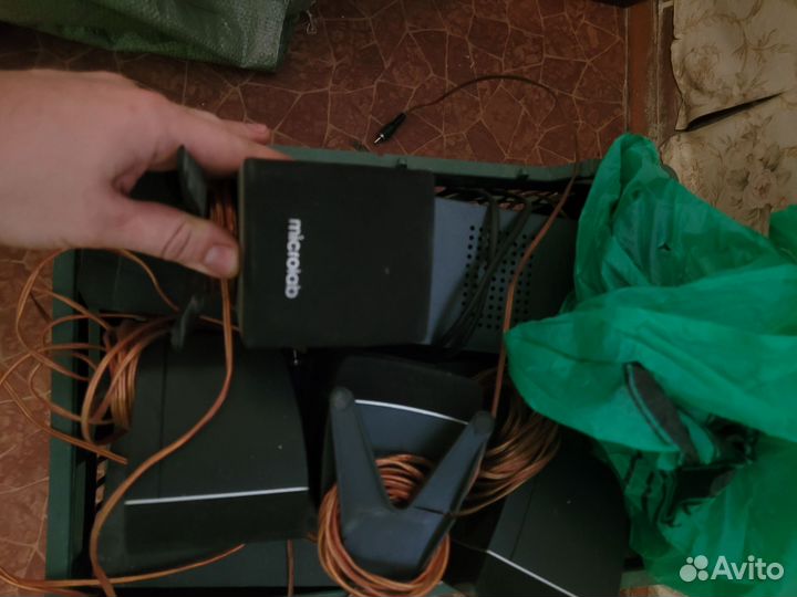 Куча колонок microlab и elenberg