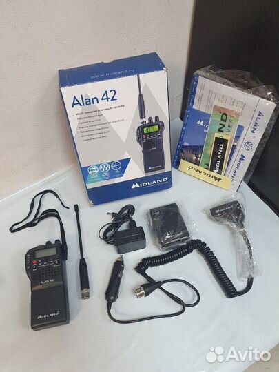 Рация портативная CB midland alan 42 новая