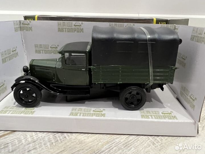 Масштабная модель газ-аа с тентом