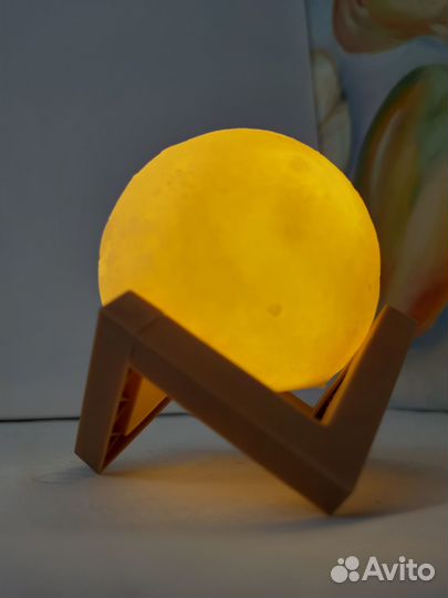 Светильник луна, подарок, ночник