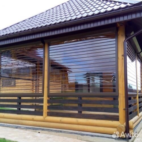 Рольставни из поликарбоната (прозрачные)