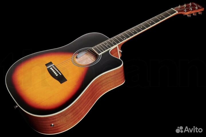 Акустическая гитара Harley Benton D-120CE VS