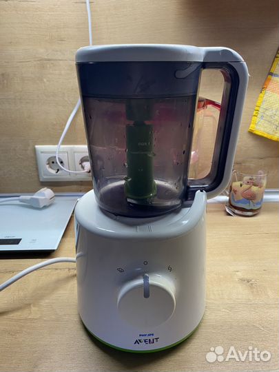 Пароварка блендер philips avent 2 в 1