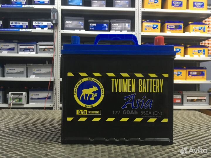 Аккумулятор 60 Ач на солярис Тюмень D23L