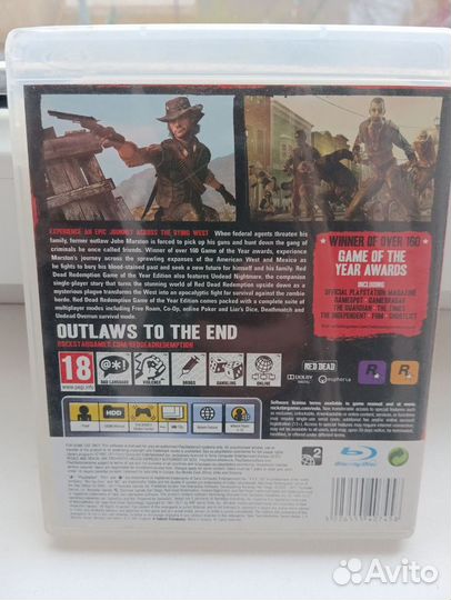 Red dead redemption goty ps3