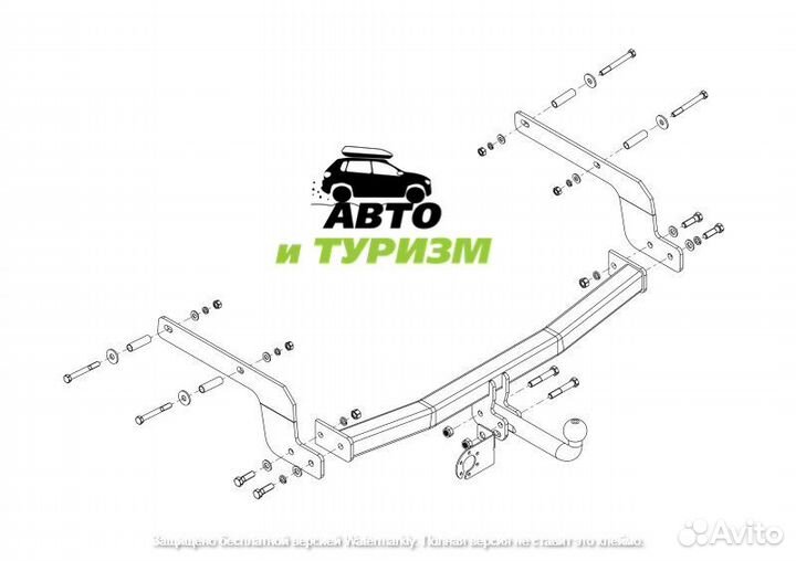 Тсу Фаркоп Renault Arkana Установка. Доки