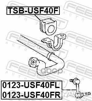 Втулка стабилизатора перед прав/лев TSB-USF