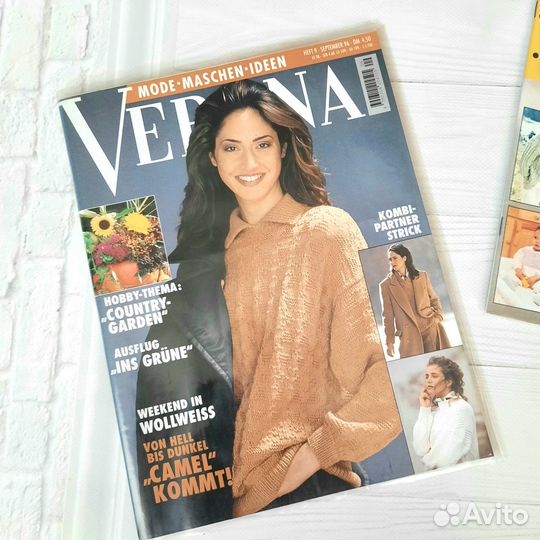 Журналы по вязанию burda verena