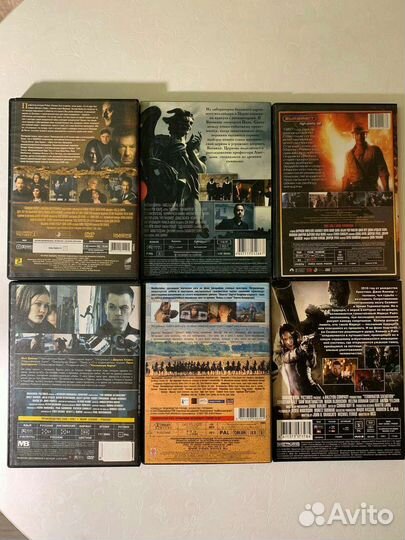 DVD диски с фильмами,состояние. Идеальное