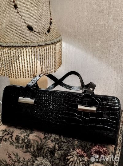 Кожаная женская сумка