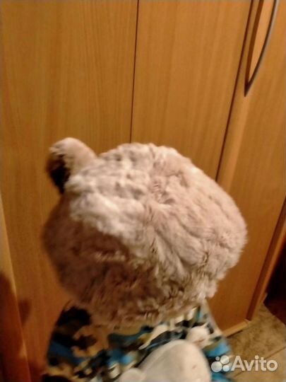 Шапка Reserved эко мех