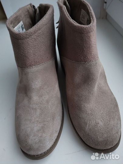 Ботинки замша и шерсть Toms 37 размер