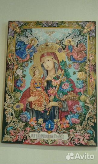 Икона Божьей Матери Неувядаемый Цвет