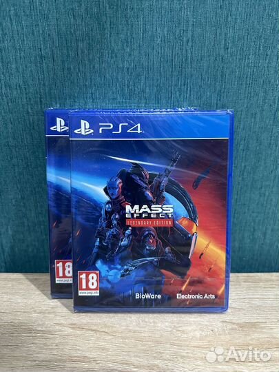 Игра PS4 Mass Effect: Legendary Edition. Диск