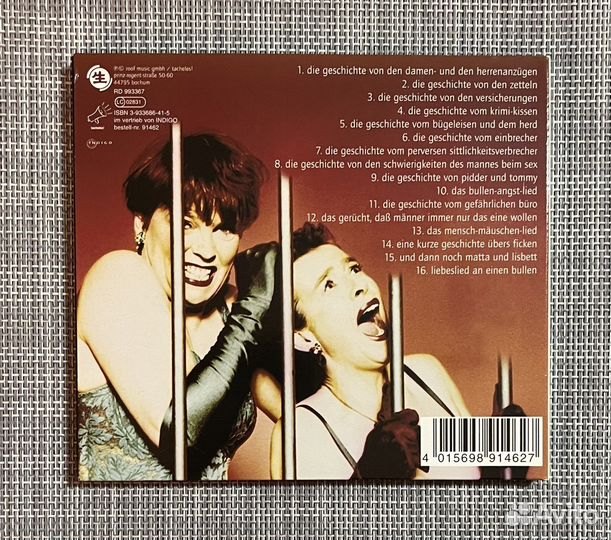 Missfits - Mit Sicherheit CD Germany Digipack