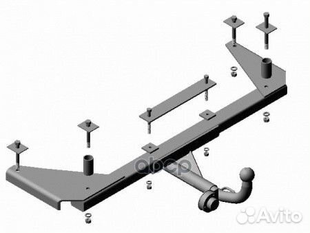 Фаркоп трейлер Daewoo Nexia / Espero 7410 трейлер