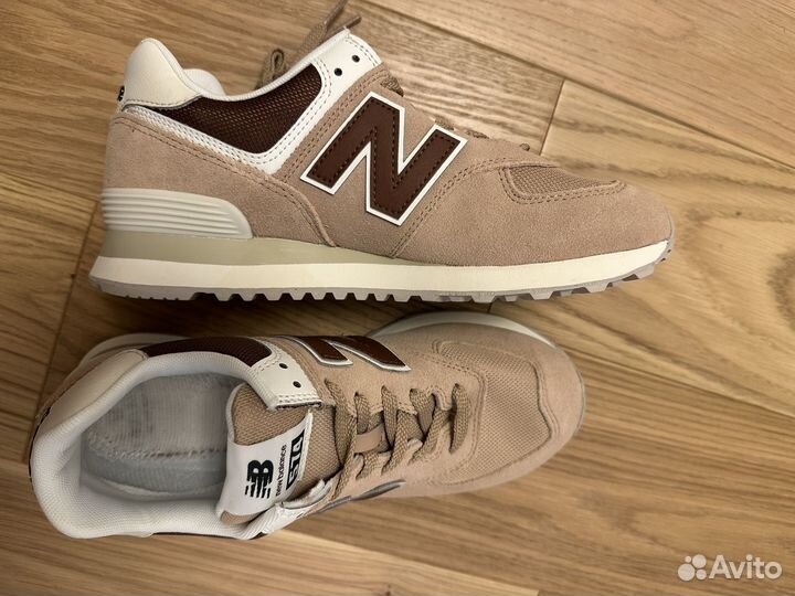 Кроссовки new balance 574 женские бордо розовые