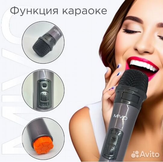 Портативная колонка 800Вт Mivo MD112