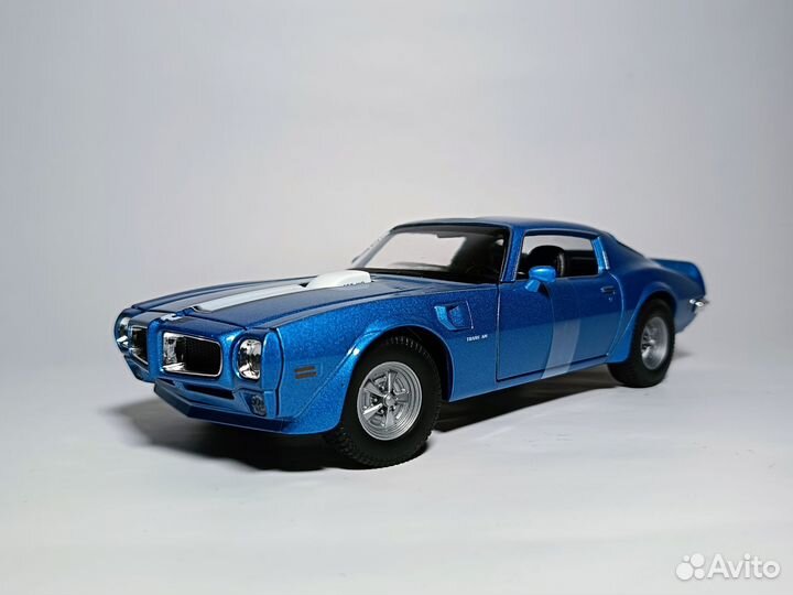 Модель 1972 Pontiac Firebird Trans Am 1:24 Welly