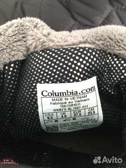 Зимние ботинки Columbia