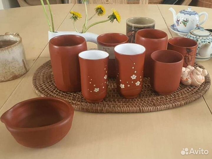 Японские винтажные чайные чашки, листайте