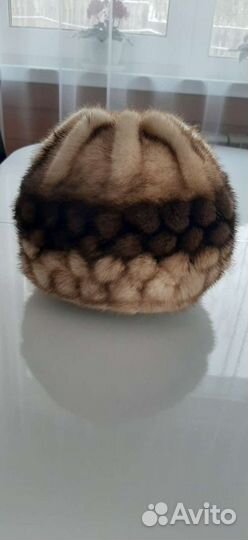Шапка норковая женская