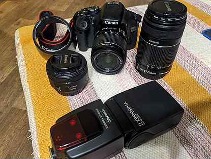 Продам зеркальный фотоаппарат canon 600d