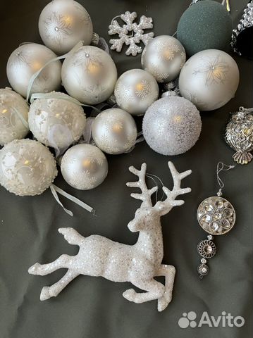 Два набора ёлочных игрушек