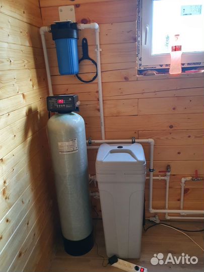 Система очистки воды от железа и жесткости 1044