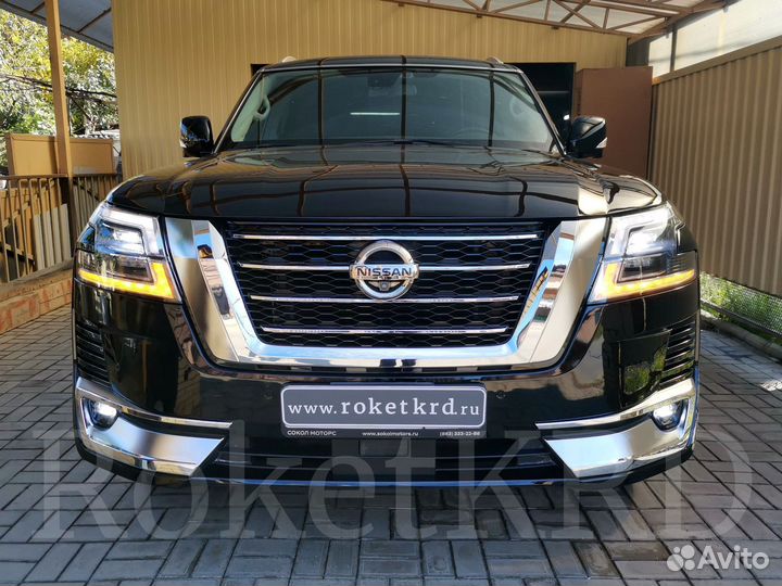 Рестайлинг Nissan Patrol y62 в 2020 г X4578