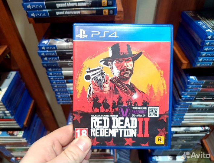 Игра для PS4: Red Dead Redemption 2
