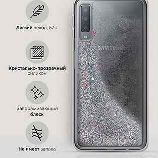 Чехол на samsung А7 2018 Б/у