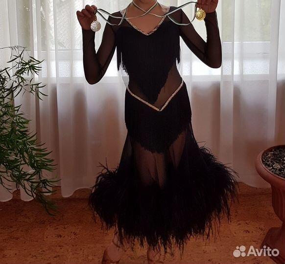 Платье латина юниоры 1