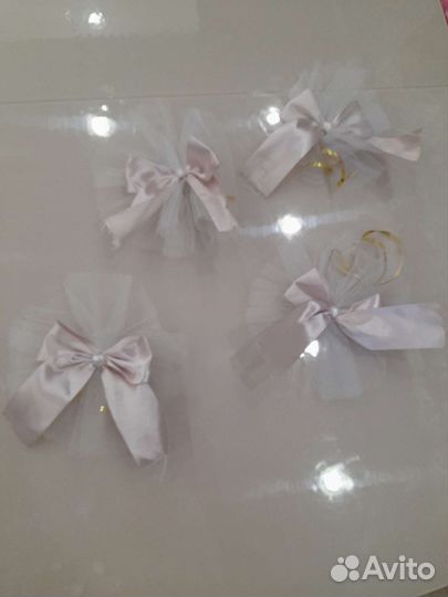 Свадебные украшения на машину