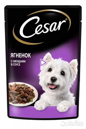 Корм для собак cesar