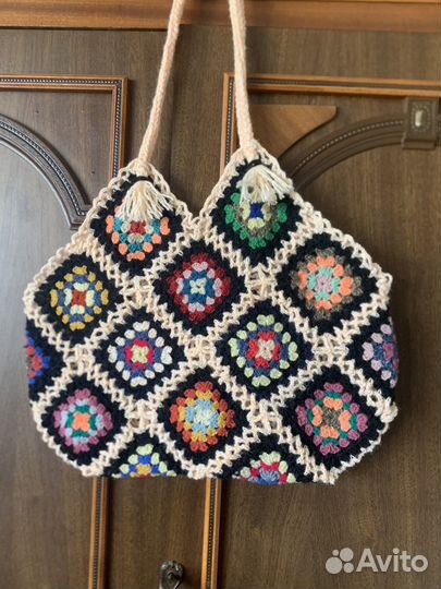 Новая вязаная сумка