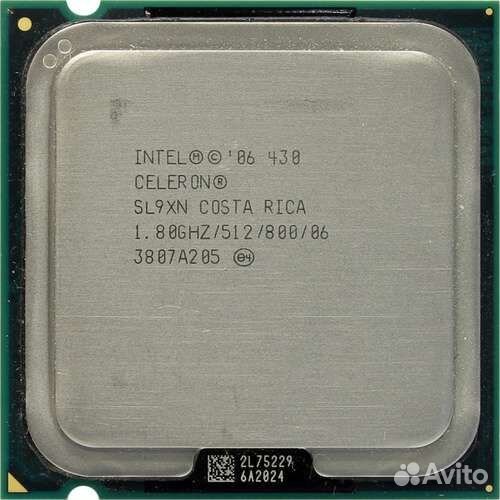 Процессор Celeron 430 1.8ghz 775 socket