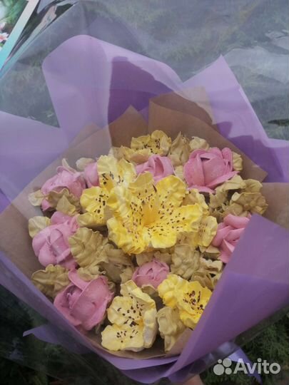 Букет из зефира