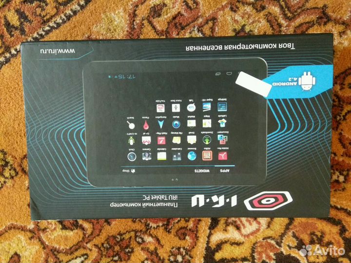 Планшетный компьютер IRU на запчасти
