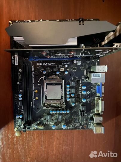 Процессор с материнской платой