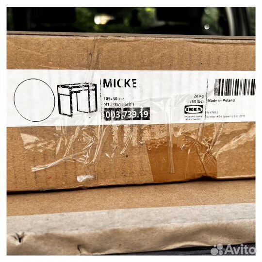 Новый письменный стол Микке / Micke IKEA