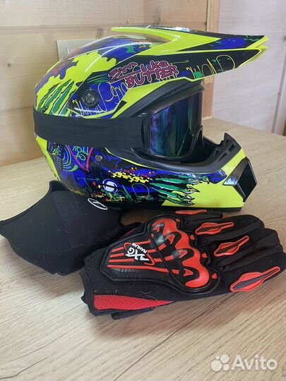 Мотошлем детский