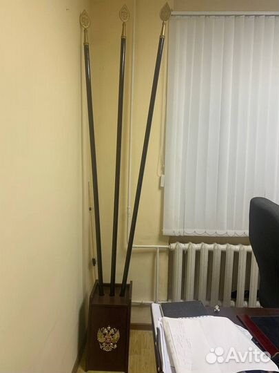 Флагштоки с подставкой