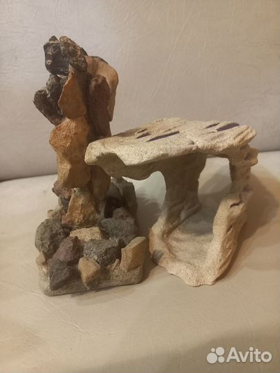 Грот для аквариума,ракушки