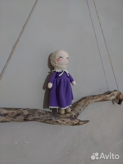 Вязаные игрушки куклы