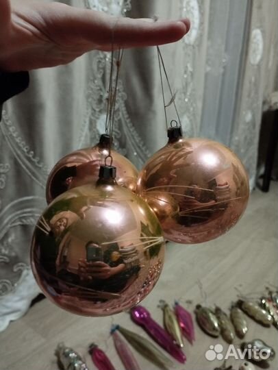 Елочные игрушки СССР
