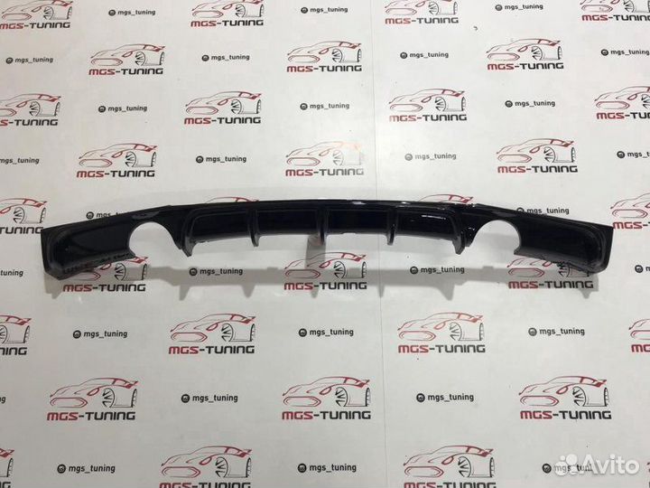 Диффузор BMW F30 M-Performance 1x1 черный глянец